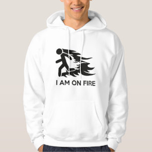Ich bin am Feuer Hoodie