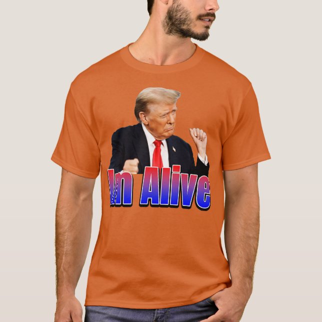 ICH BIN AM LEBEN 1 T-Shirt (Vorderseite)