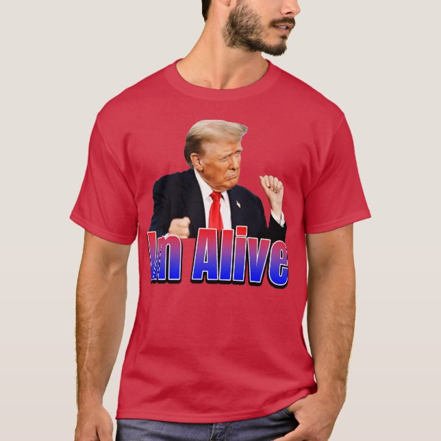ICH BIN AM LEBEN 2 T-Shirt (Vorderseite)