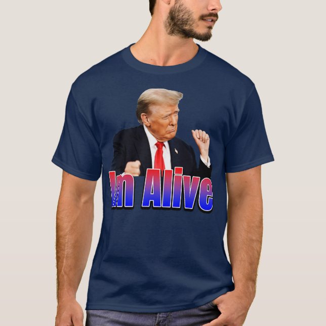 ICH BIN AM LEBEN T-Shirt (Vorderseite)