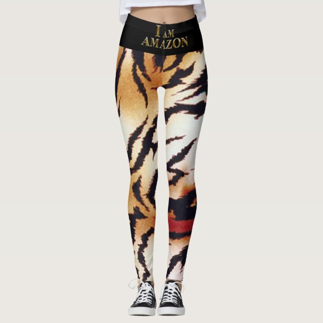 ICH BIN AMAZON LEGGINGS (Vorderseite)