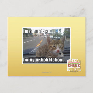 Ich bin an unserem Bindestrich Postkarte