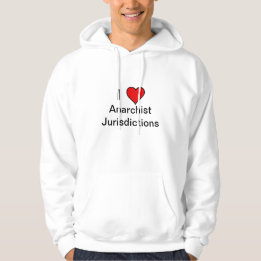Ich bin Anarchist Jurisdiktion Hoodie