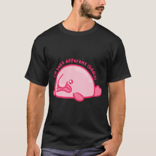 Ich bin anders gebaut (schlecht) Blobfisch T-Shirt