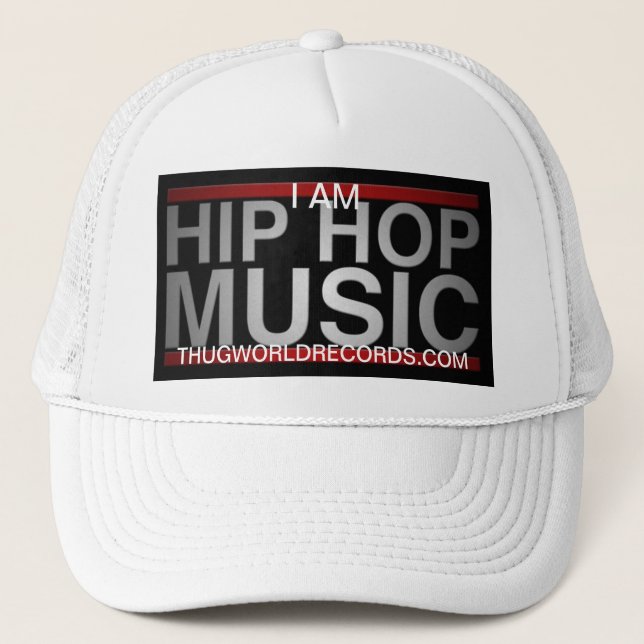 ich bin angesagte Hopfenmusik Truckerkappe (Vorderseite)