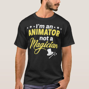 Ich bin Animator und kein Magier T-Shirt