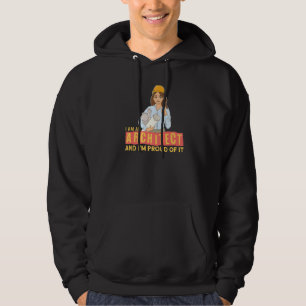 Ich bin Architekt in Gebäude Construction Architec Hoodie