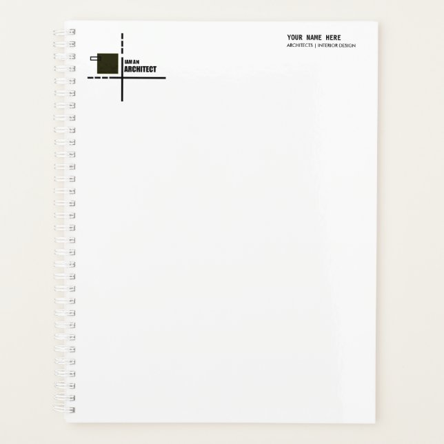 Ich bin Architekt Planer (Vorderseite)