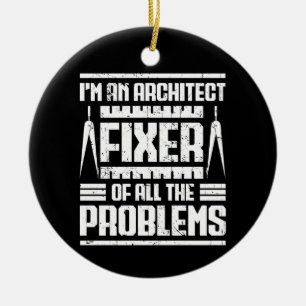 Ich bin Architekt und habe alle Vintagen Probleme Keramik Ornament
