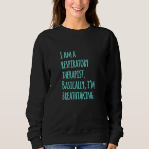 Ich bin Atemtherapeutin Sweatshirt