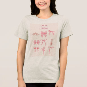 Ich bin Athlet Tri-Blend Shirt
