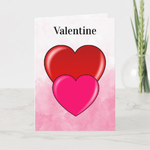 Ich bin auf deiner Valentinenkarte Karte