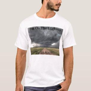 Ich bin auf der Landstraße, zum ZU HAGELN!!!! T-Shirt