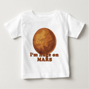 Ich bin auf Mars-Marsmensch-Spaß enorm Baby T-shirt