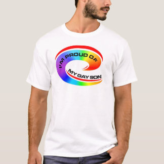 Ich bin auf meinen homosexuellen Sohn stolz T-Shirt