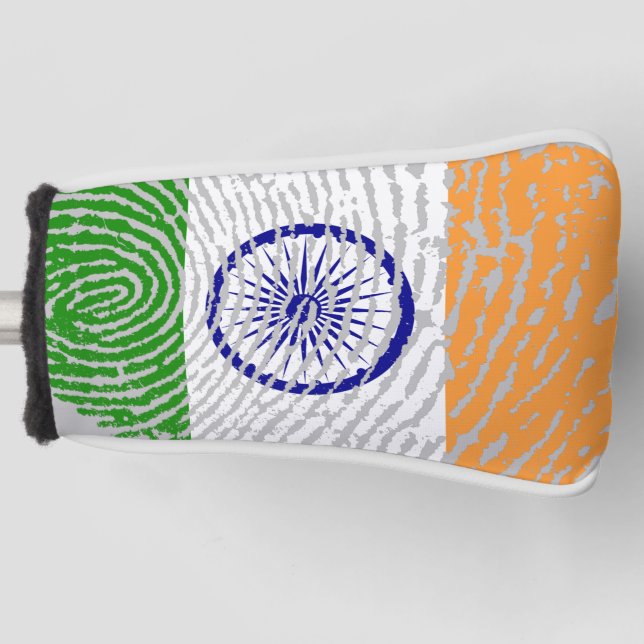 Ich bin aus Indien Golf Headcover (Vorderseite)