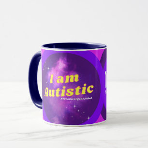 Ich BIN Autistische NeuroDivergent Rebel Coffee Ta Tasse