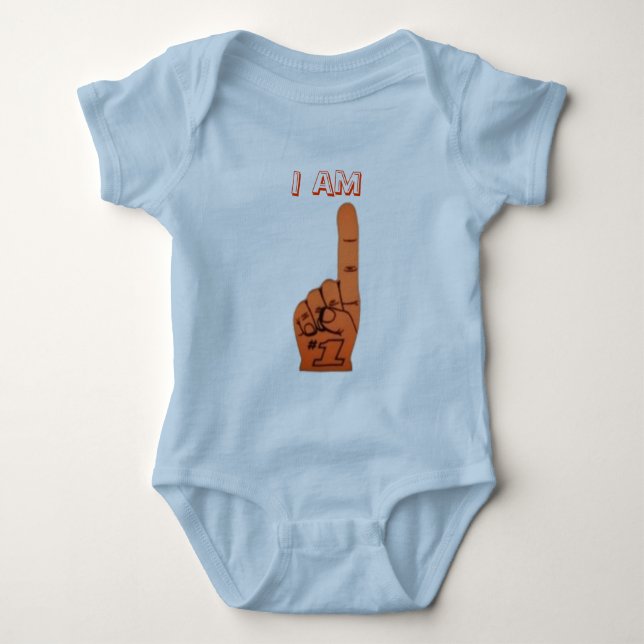 ICH BIN BABY STRAMPLER (Vorderseite)