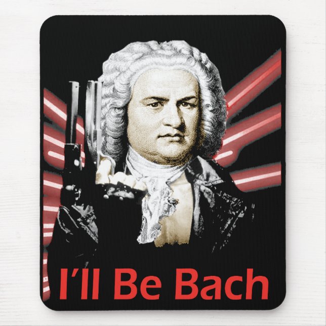 Ich bin Bach Mousepad (Vorne)