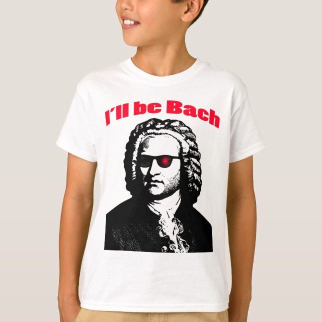 Ich bin Bach T-Shirt (Vorderseite)