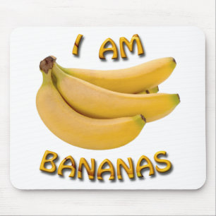 Ich bin Bananen-Maus-Pad Mousepad
