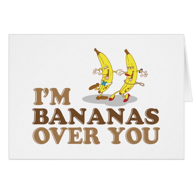 Ich bin Bananen über Ihnen - Tanzen-Bananen (Vorderseite (Horizontal))