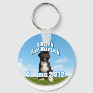 Ich bin Barack, aber der erste Hund Obama Schlüsselanhänger