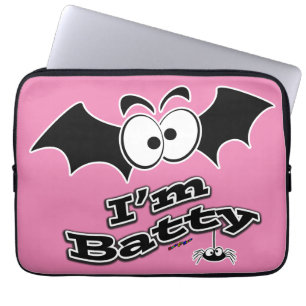 Ich bin Batty Crazy Eyes Laptopschutzhülle