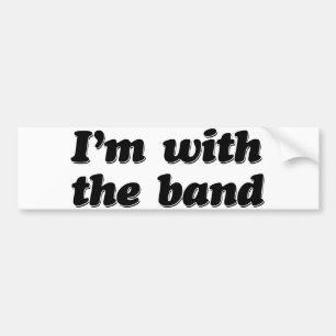 Ich bin bei der Band Autoaufkleber