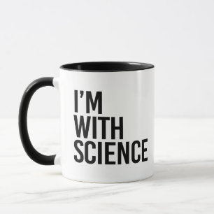 Ich bin bei der Wissenschaft Tasse