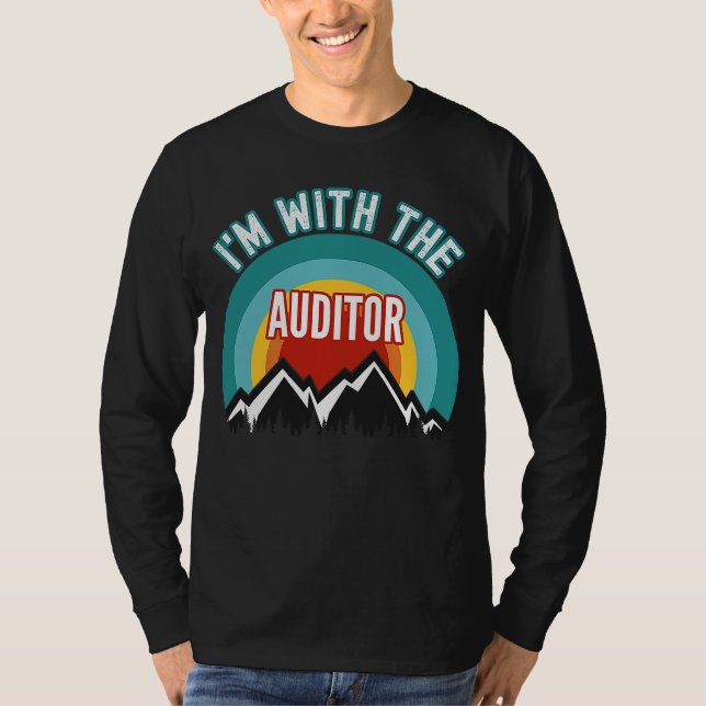 Ich bin beim Auditor T-Shirt (Vorderseite)