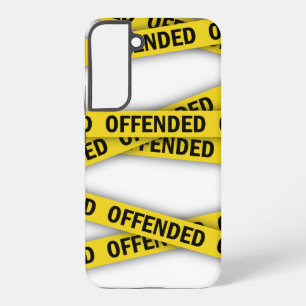 Ich bin beleidigt Polizei-Band nicht überqueren Samsung Galaxy Hülle