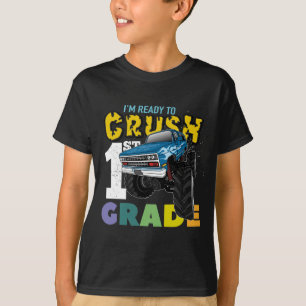 Ich bin bereit, 1. Gradmonster-LKW Kinder zu T-Shirt
