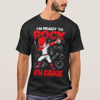 Ich bin bereit, 4. Klasse Baseball Boys wieder zu T-Shirt
