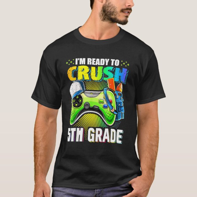 Ich bin bereit, 5 Video-Game-Controller 5. Bir T-Shirt (Vorderseite)