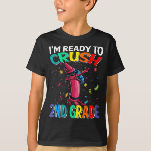 Ich bin bereit, Crayon-T - Shirt der zweiten Klass