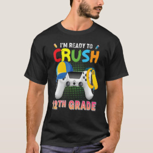 Ich bin bereit, das 12. Video Game Gamer Bac zu ze T-Shirt