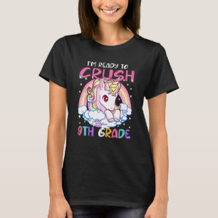 Ich bin bereit, das Einhorn der neunten Klasse wie T-Shirt