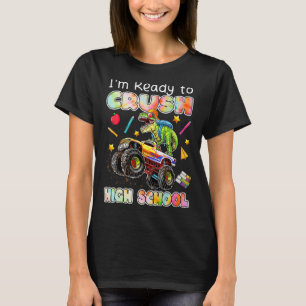 Ich bin bereit, das Monster Truck Dinos von der Hi T-Shirt