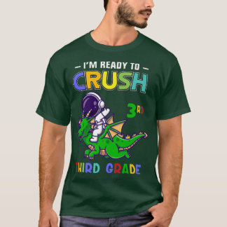 Ich bin bereit, das Rennen des dritten Grades des T-Shirt