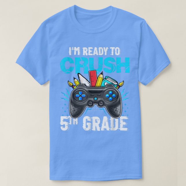 Ich bin bereit, das Video der 5. Klasse wieder in  T-Shirt (Design vorne)