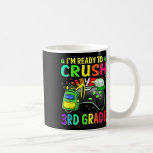 Ich bin bereit, das Video Ga der dritten Klasse zu Kaffeetasse
