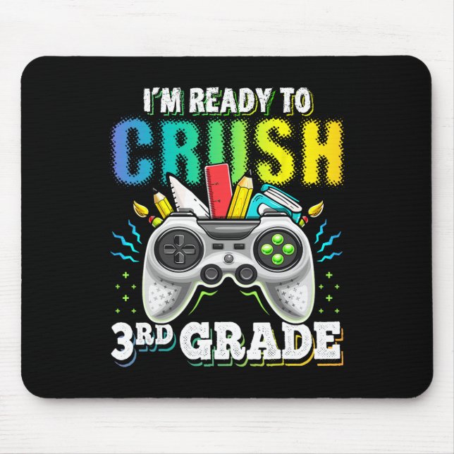 Ich bin bereit, das Video Ga der dritten Klasse zu Mousepad (Vorne)