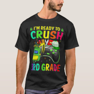Ich bin bereit, das Video Ga der dritten Klasse zu T-Shirt