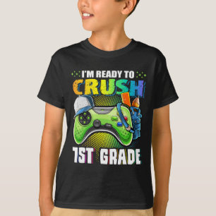 Ich bin bereit, das Video GA der ersten Klasse zu T-Shirt
