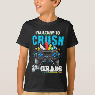 Ich bin bereit, das Video Ga der zweiten Klasse zu T-Shirt