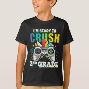 Ich bin bereit, das Video Ga der zweiten Klasse zu T-Shirt