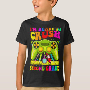 Ich bin bereit, das Video-Gam der zweiten Klasse z T-Shirt