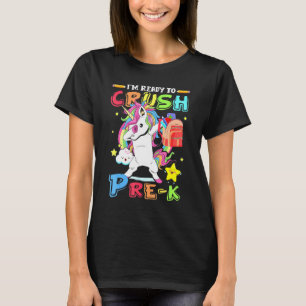 Ich bin bereit, das vorkalte Dabbing-Einhorn wiede T-Shirt