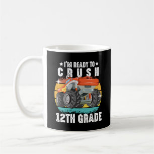 Ich bin bereit, den 12. Grade Funny Monster Truck  Kaffeetasse